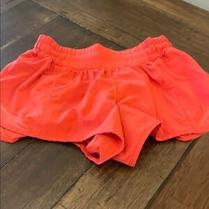 Women's Coral Athletic Shorts